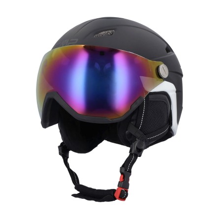 CMP | Casco da sci con visiera Bambino - Nero