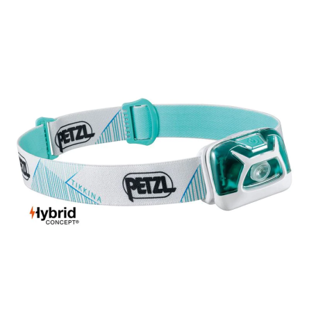 Petzl | Tikkina Lampada Frontale 250 Lumen - Bianco/Verde