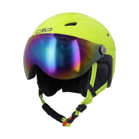 CMP | Casco da sci con visiera Bambino - Lime