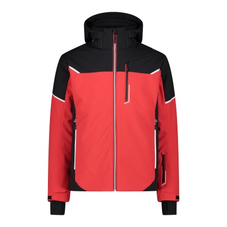 CMP | Giacca da sci in Softshell da Uomo - Ferrari/Nero