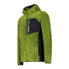 CMP | Pile HighLoft con cappuccio Uomo - Acido/Titanio