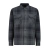 CMP | Camicia a manica lunga in pile stampato Uomo - Grigio