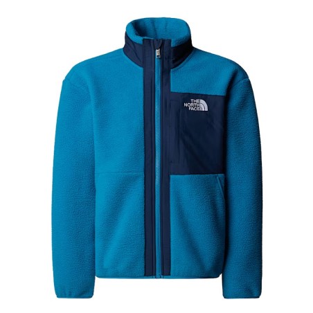 The North Face | Pile Yumiori con cerniera integrale da ragazzo - Blu