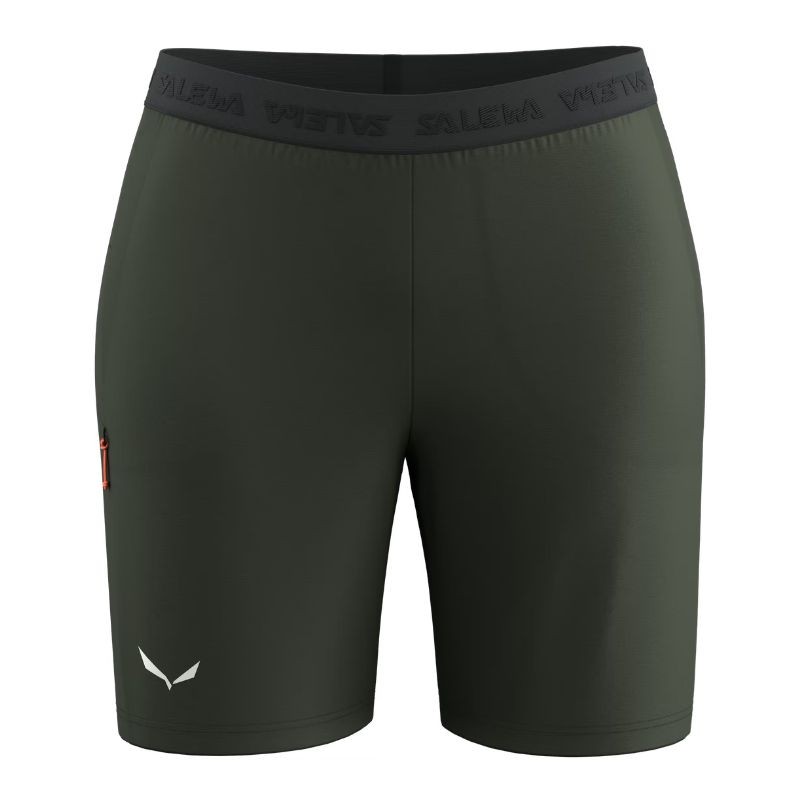 Salewa | Puez Short Pantaloncini Donna - Dark Olive