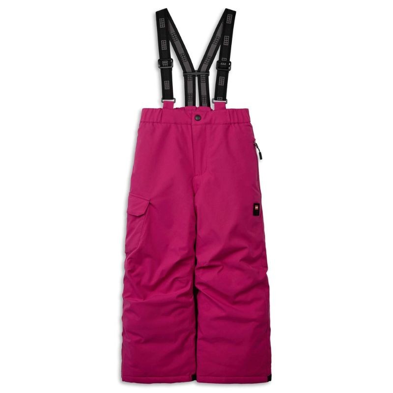 Lego | Pantalone Sci con Bretella Bambina - Fucsia