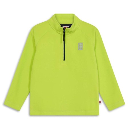 Lego | Pullover Pile mezza zip bambino - Lime Green