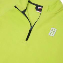Lego | Pullover Pile mezza zip bambino - Lime Green