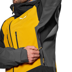 Salewa | Guscio Ortles GTX PRO Uomo - Nero/Giallo