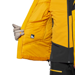 Salewa | Ortles Medium 4 RDS Down Piumino Uomo - Nero/Giallo